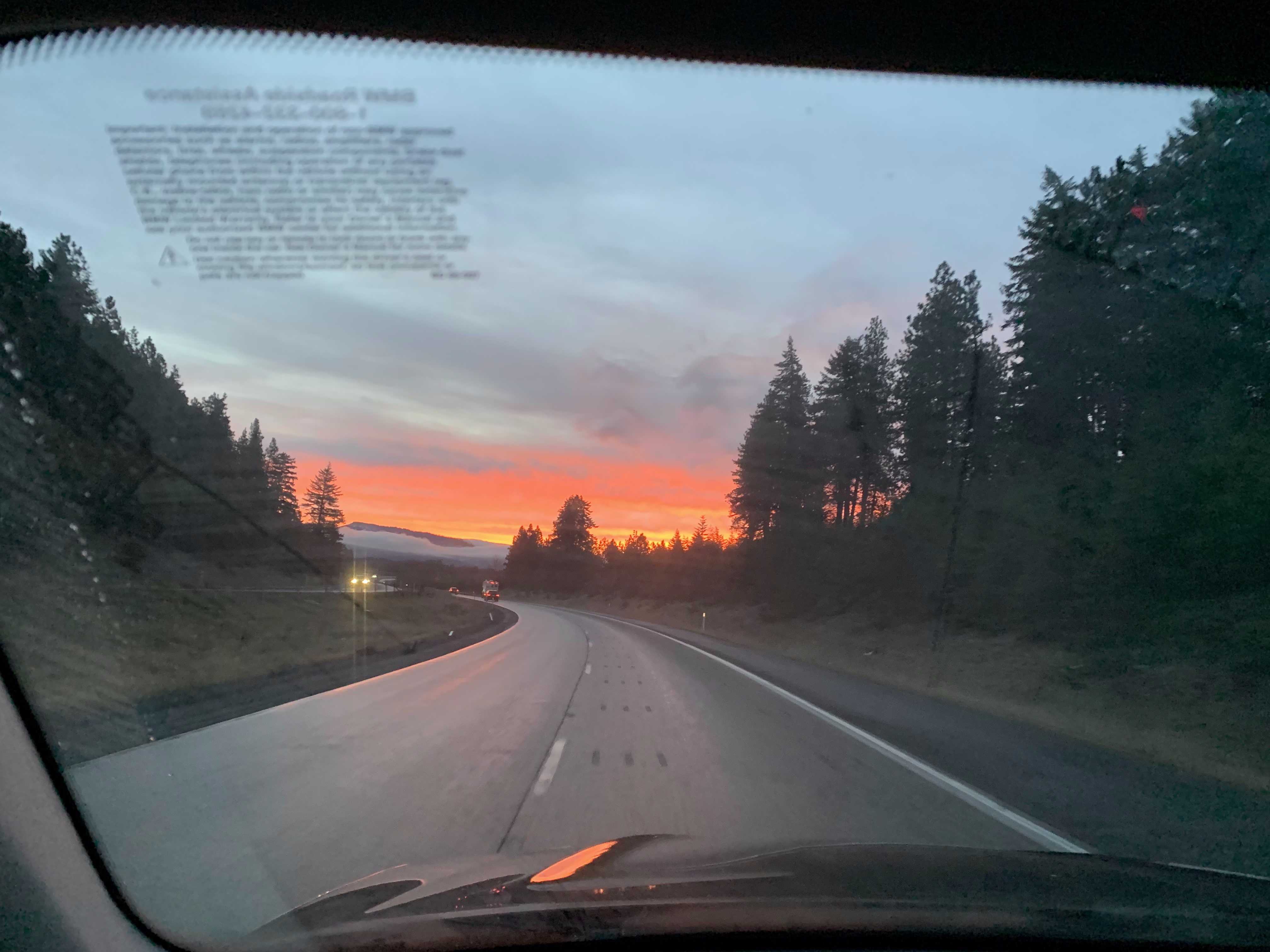 Road Trip Sunrise